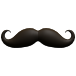 Brown Mustache