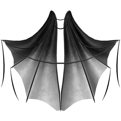 Demonic Halloween Bat Wings - White Roblox item