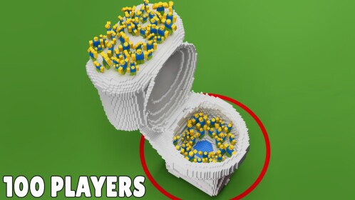 100 Players Toilet Escape