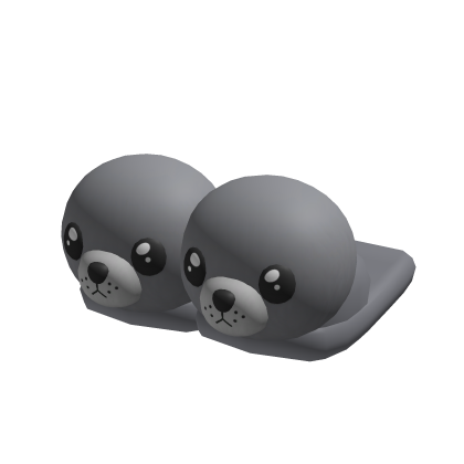 ♡ seal slippers
