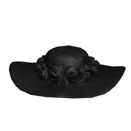 Black Rose Hat