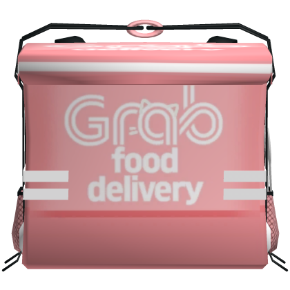 Matching Cute Grab! Pink Food Delivery Bag (3.0)