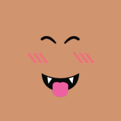 Custom face Roblox decal