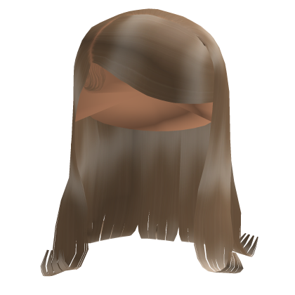 Blonde Layered Long Hair w/ Side-Swept Bangs