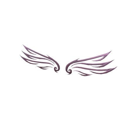 Stylized Pink Wings