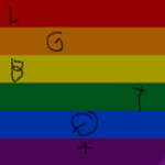 LGBTQ+ supporters (: