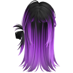Halloween Black Long Hair