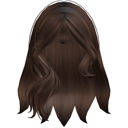Soft Dark Mocha Brown Wavy Hair