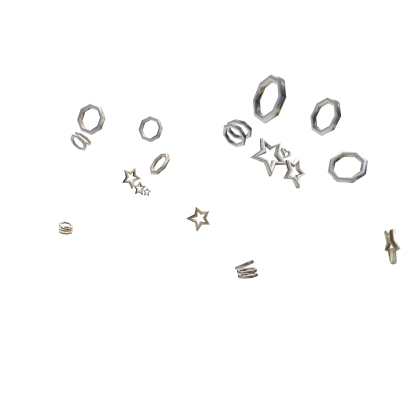 Sleek Twin Braids Accessories [silver] Roblox item