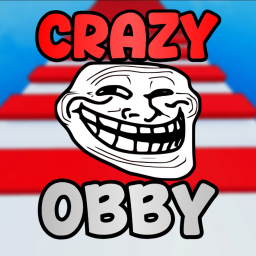 Crazy Troll Obby! icon