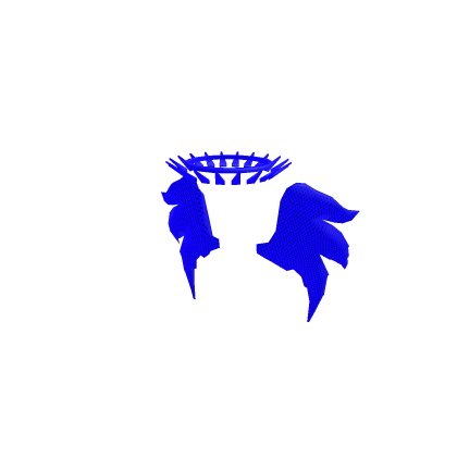 Checkered Angel Wings (New Creation)