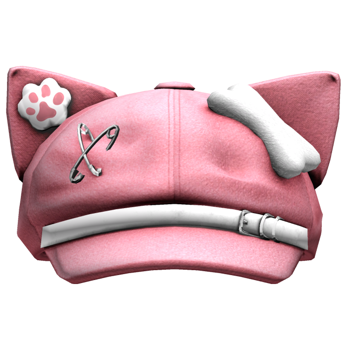 Pinky Kawaii Cat Beret