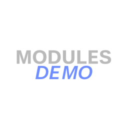 Modules Demo [Open-Sourced]