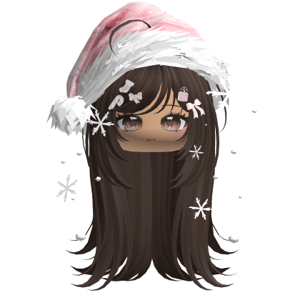 Emo Vamp Christmas Hair (Brown)