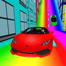 🌈Rainbow Slide Parkour Obby Oby Obey  icon