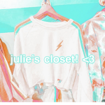 Julie’s Closet! <3