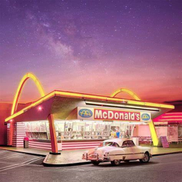 War on the Pink McDonald's
