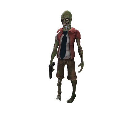 New Pistol Tie Zombie Soldier