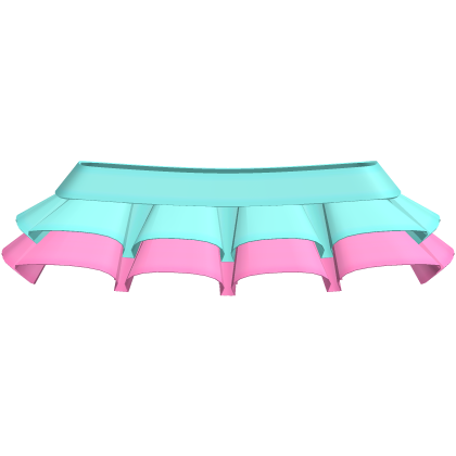 cute cotton candy tweencore skirt