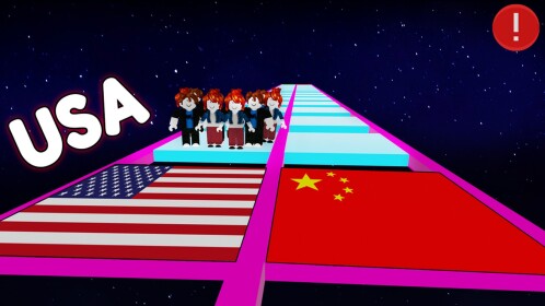 IMPOSSIBLE Flag Glass Bridge!
