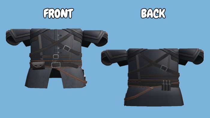 [R15/R6] Leather assassin armor set preview 2