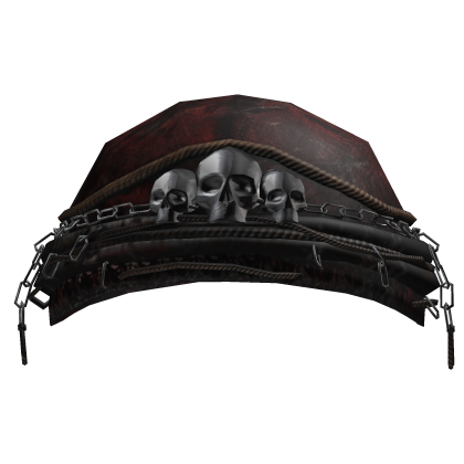 Chained Rope Skull Headwrap