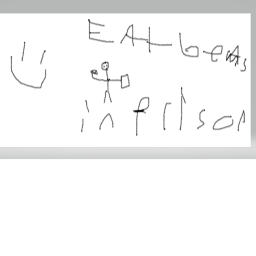 Eat beans in prison simulator
