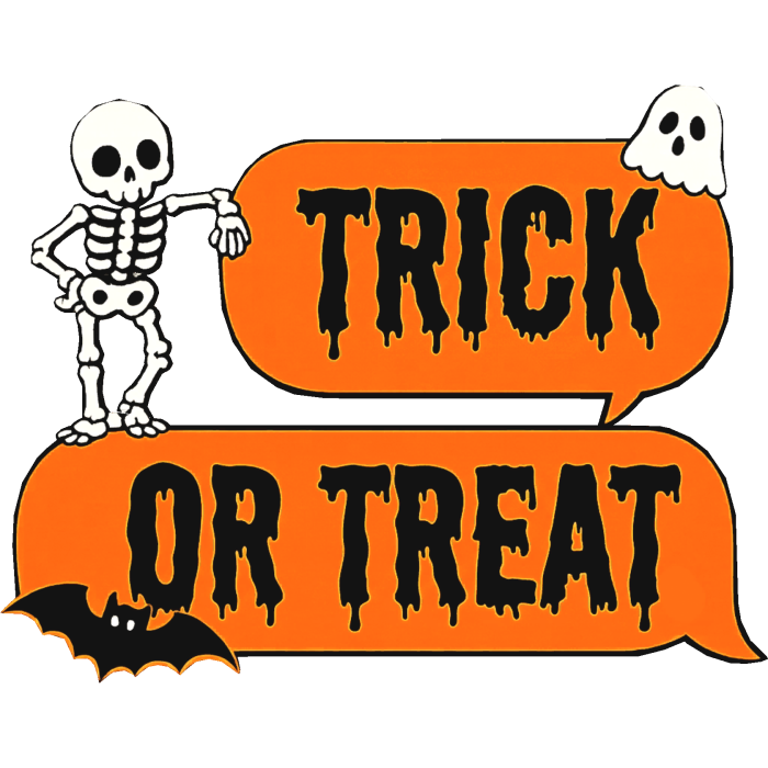 Halloween Text Bubble