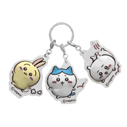 [CHIIKAWA] Cute Trio Keychain