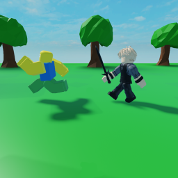Sword fighting with friends