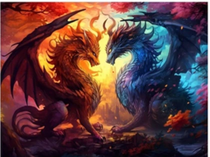 Harmony & Jax Dragon Family Roblox group icon