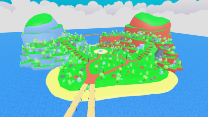 Low Poly Island preview 1