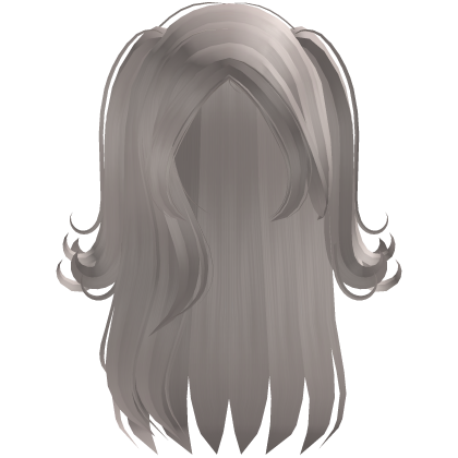 ۶ৎ | half up pigtails flipped ash blonde hair