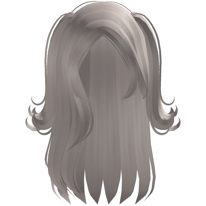 ۶ৎ | half up pigtails flipped ash blonde hair