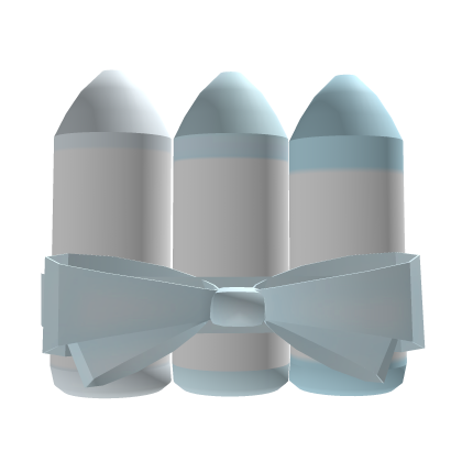 ♡ : kawaii sweet baby blue crayons hair clip  Roblox item