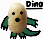 the dino potatoes