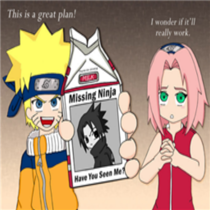 naruto's plan to find sasuke Roblox decal
