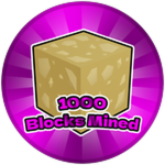 1,000 Blocks Mined