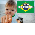 U are going to brazil