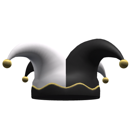 Creepy Jester Halloween Hat