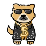 Billionaire Doggo Roblox badge thumbnail
