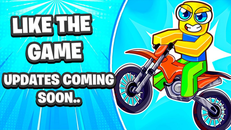 Obby But You're on a Dirt Bike screenshot 1