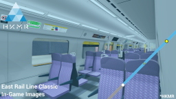 [Pociąg R] Pociąg symulatorowy HKMR East Rail (TEST MTR)