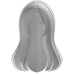 &_O , , cute long soft #egl white hair