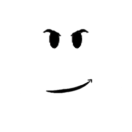 Evil Grin Face V2 Roblox decal