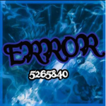 *+* Error *+*