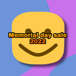 Memorial day sale 2022 icon