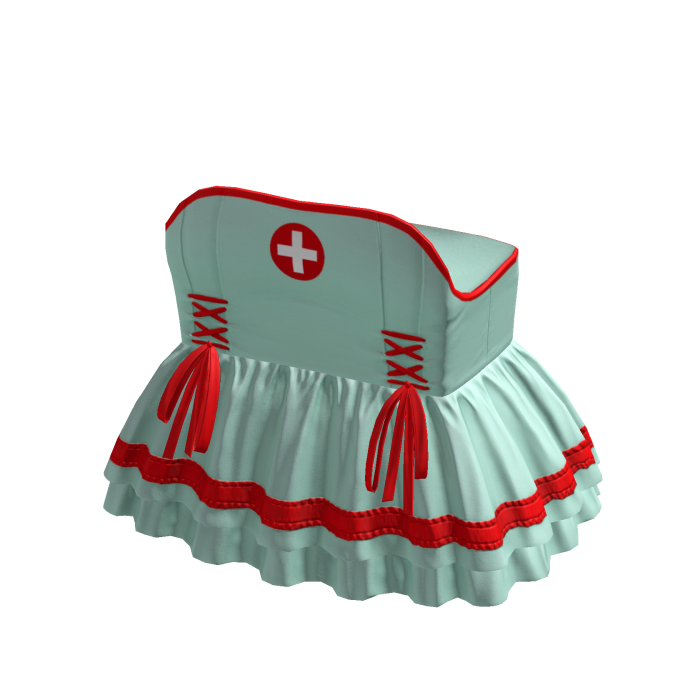 3.0 Mint Nurse Dress Halloween Uniform Costume