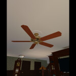 Vintage House With Ceiling Fans