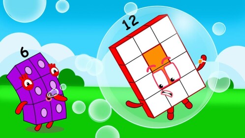 (TESLA UPDATE) Numberblocks - Slide Down A Pipe!